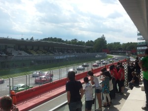 Imola, Carrera Cup Italia, la partenza